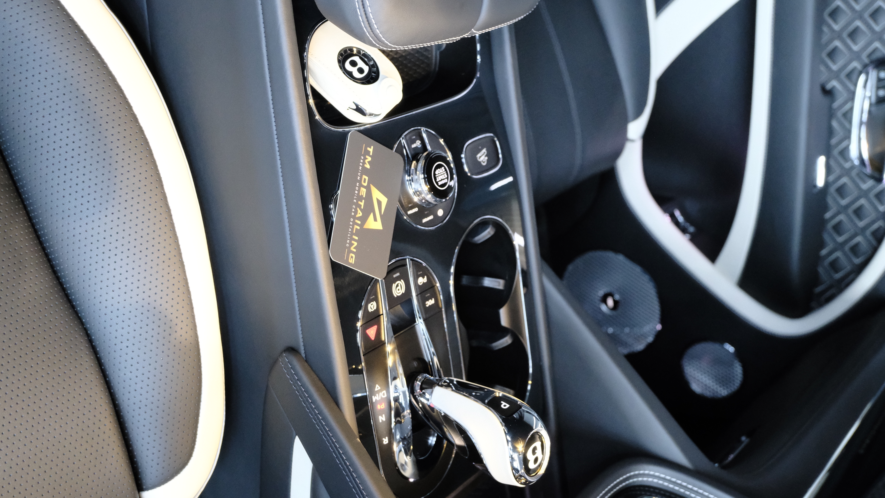 Bentley Bentayga Edition 12 interior console detailing