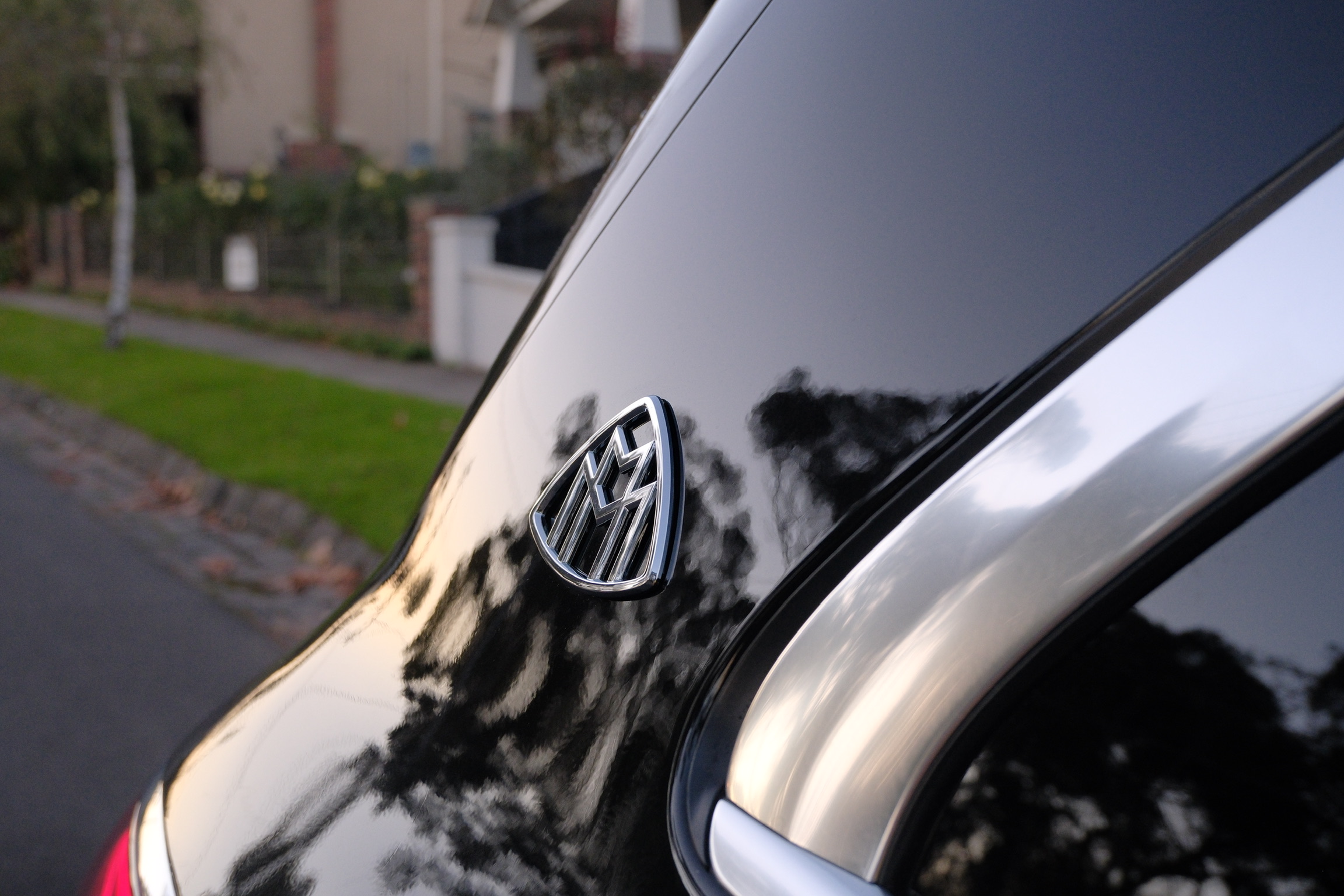 Mercedes-Maybach GLS600 emblem close-up